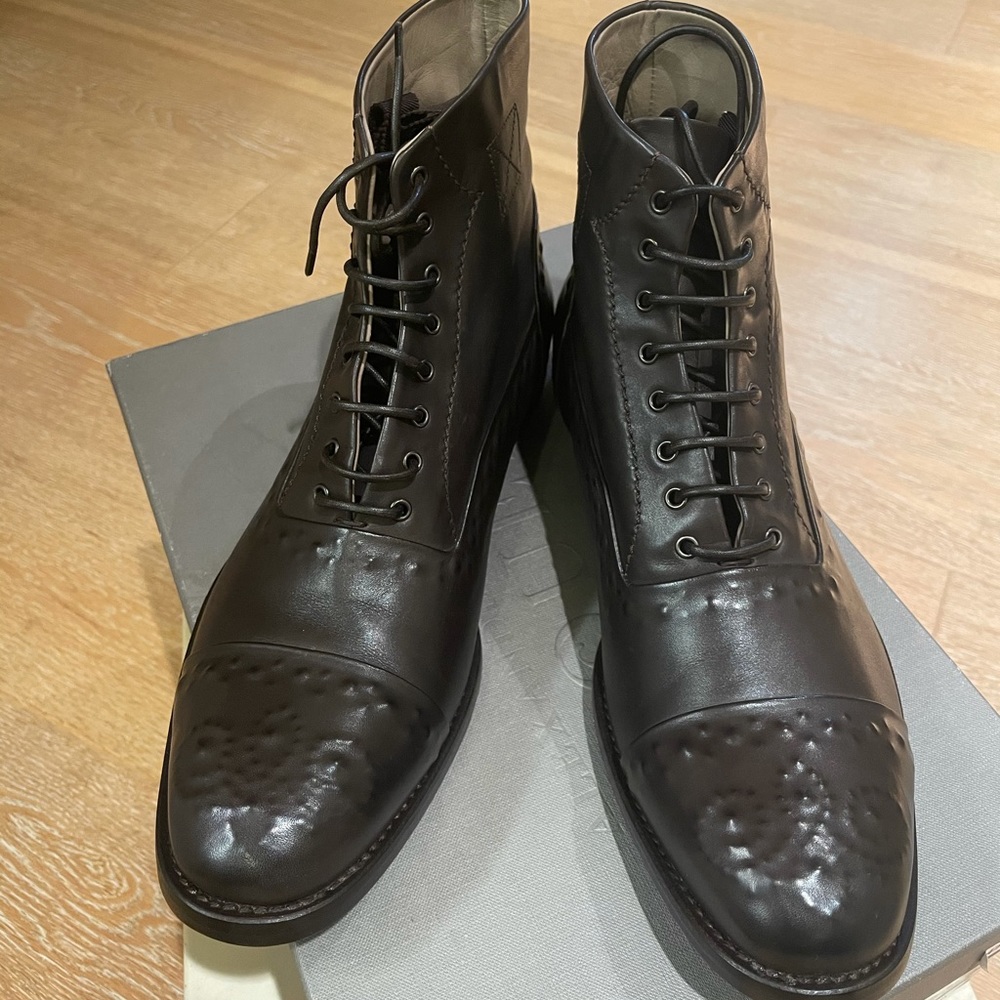 Alexander McQueen Ebony Boots Men’s Size 41 US Size 8